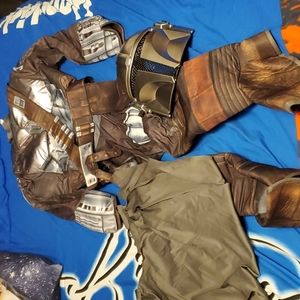 The mandalorian kids costume